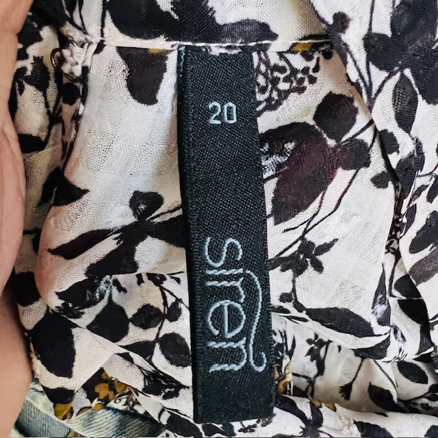 SIREN / floral maxi dress / 18 (3893493223523236869)