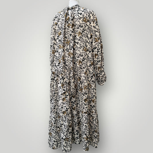 SIREN / floral maxi dress / 18 (3893493572256614094)