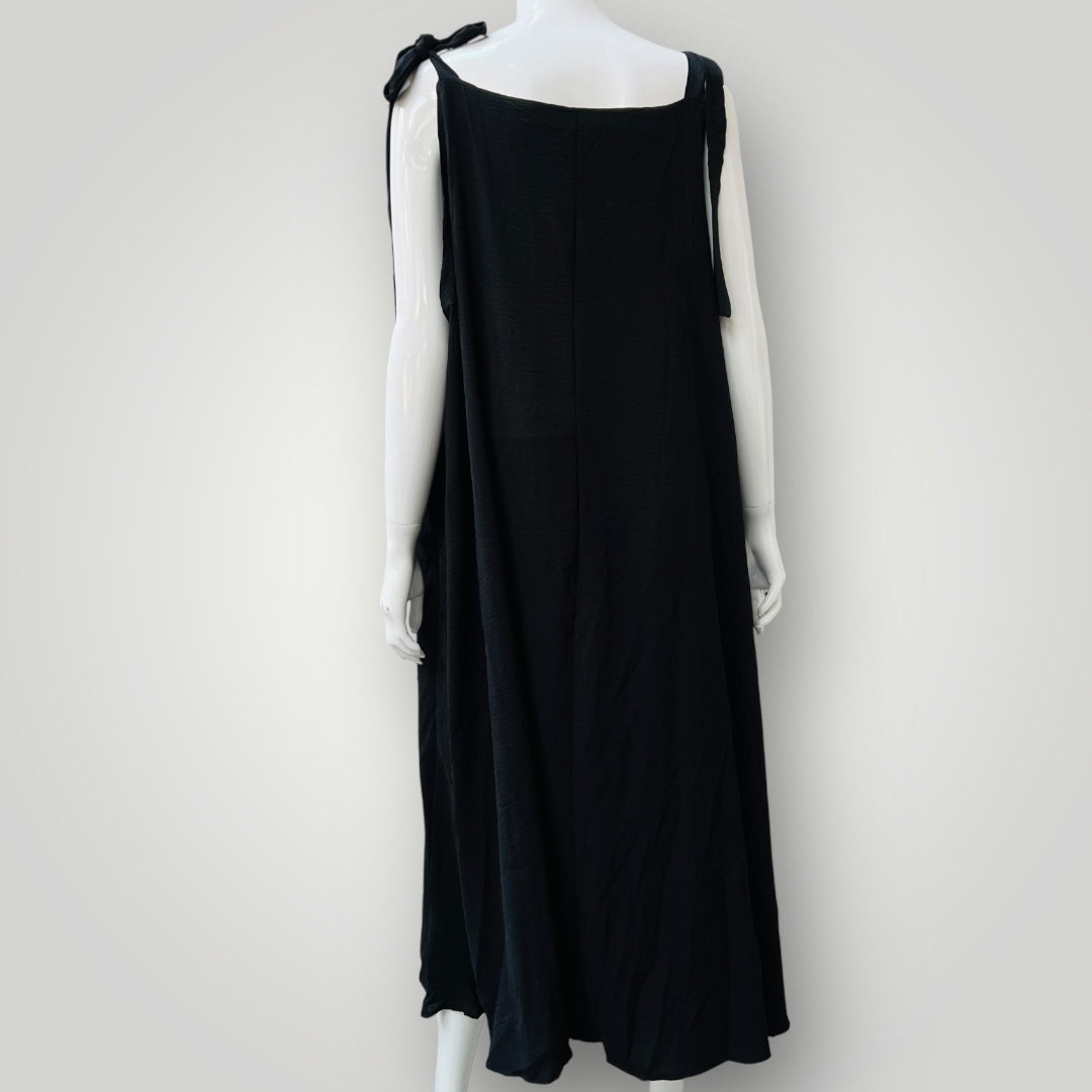 adjustable / black dress / 2xl (3893493601924973369)