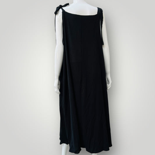 adjustable / black dress / 2xl (3893493601924973369)