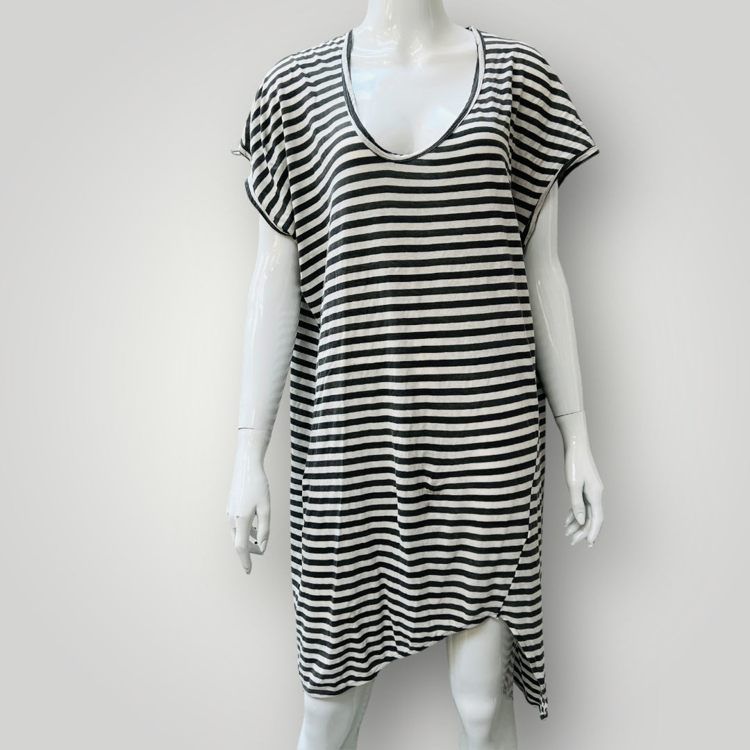 BASSIKE / striped dress / s (3893493619446665861)