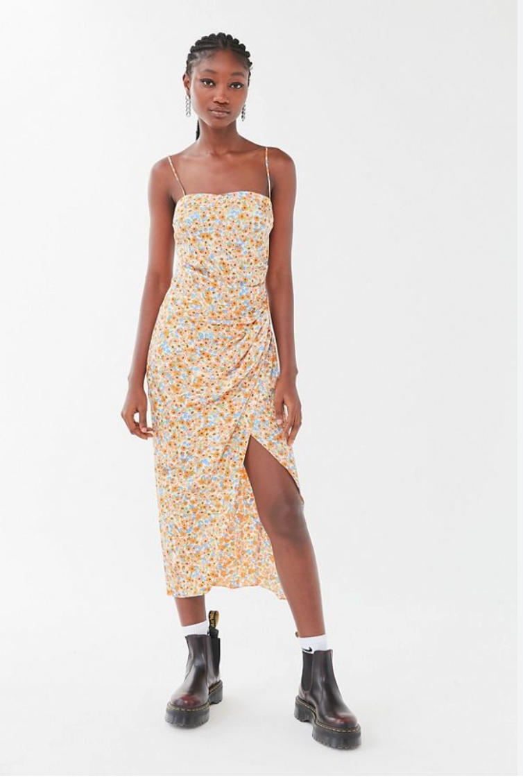BEC + BRIDGE / 'heidi' silk floral midi dress / 10 (3893494386734680634)