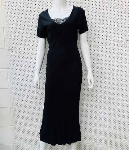NOA NOA / black + lace midi / M (3893571861137842609)