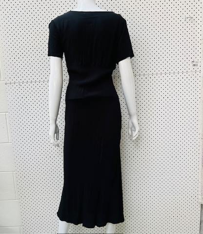 NOA NOA / black + lace midi / M (3893571873985845287)
