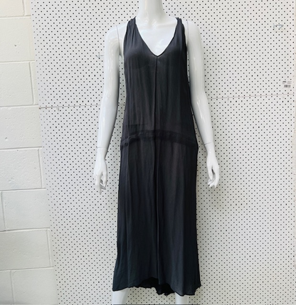 REPERTOIRE / racer back dress / s / made in nz (3893572338526129303)