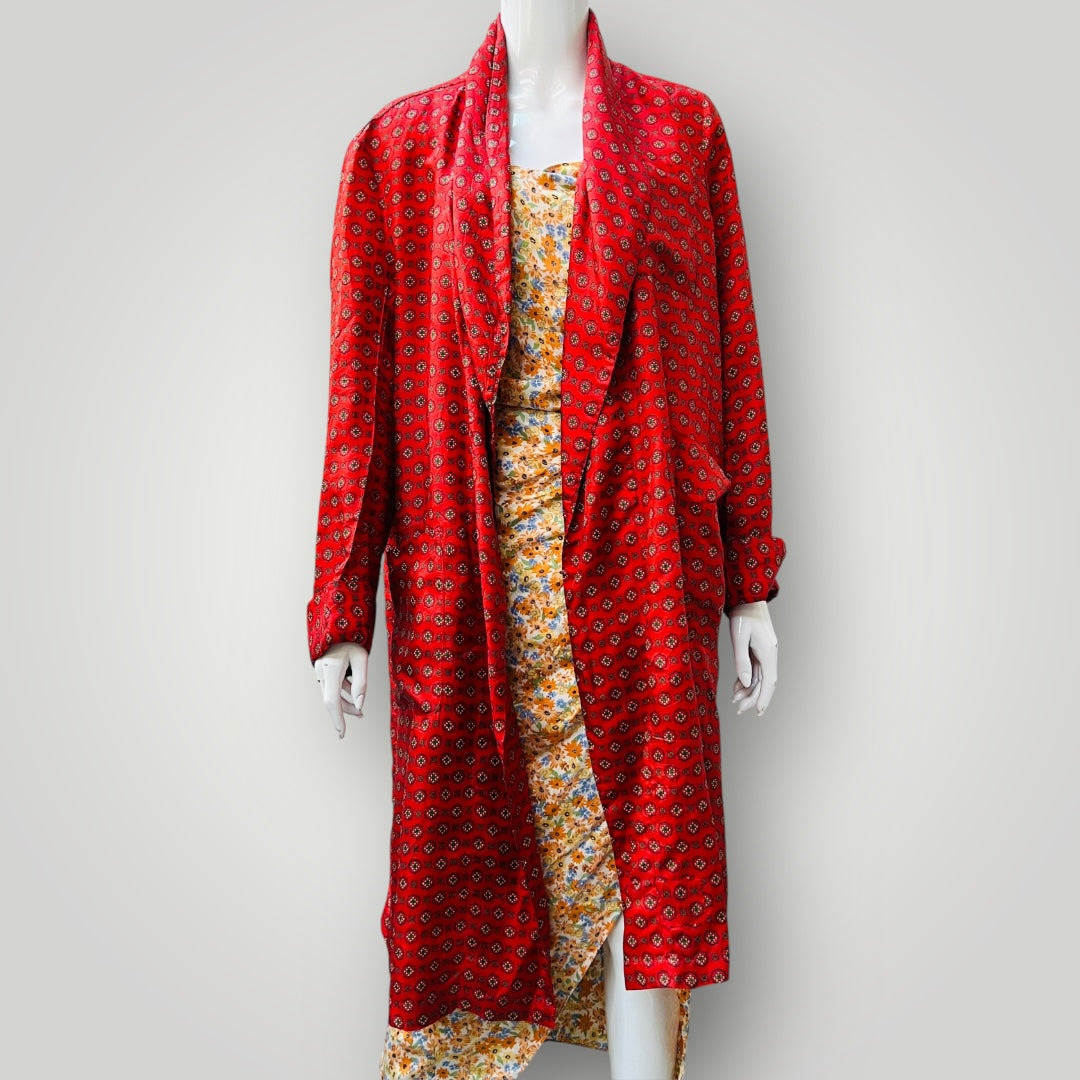 1960s nz vintage / ESKAY / robe / m / made in nz (3893577295797768864)