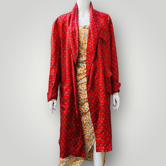 1960s nz vintage / ESKAY / robe / m / made in nz (3893577295797768864)