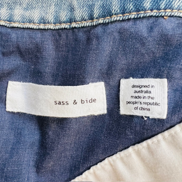 Sass & Bide / Axels Calling Denim Jacket / S (3893654457184875490)