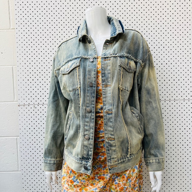 Sass & Bide / Axels Calling Denim Jacket / S (3893654462885210587)