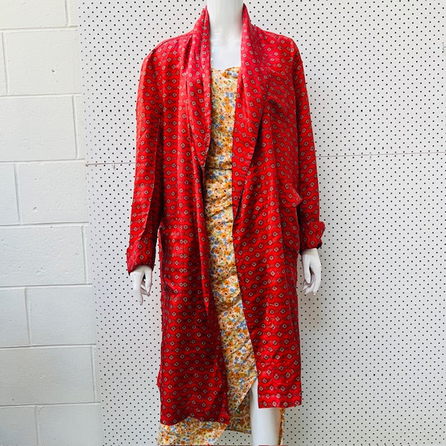 1960s nz vintage / ESKAY / robe / m / made in nz (3893654521764340028)