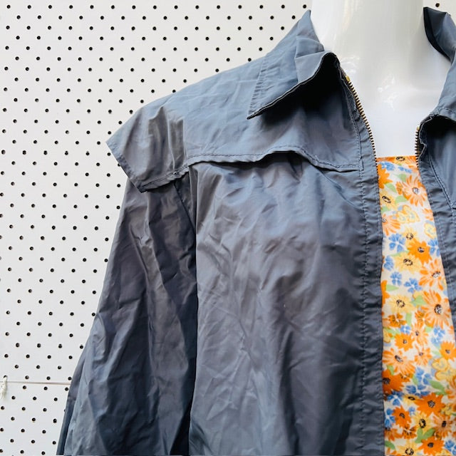 1960s nz vintage / ALEXTO / waxed cotton anorak / made in nz / s/m (3893654542065745819)