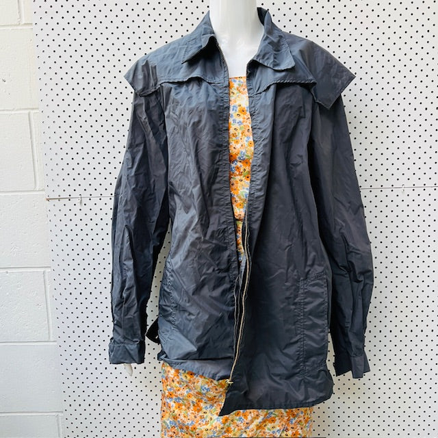1960s nz vintage / ALEXTO / waxed cotton anorak / made in nz / s/m (3893654544875332893)