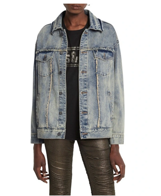 Sass & Bide / Axels Calling Denim Jacket / S (3893659111385067607)
