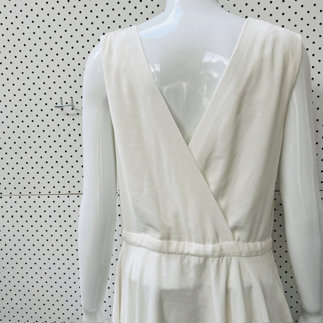 MAJE / Rushane Lace-Trimmed Handkerchief-Hem Dress / $700rrp / 3 (3893694539636959306)