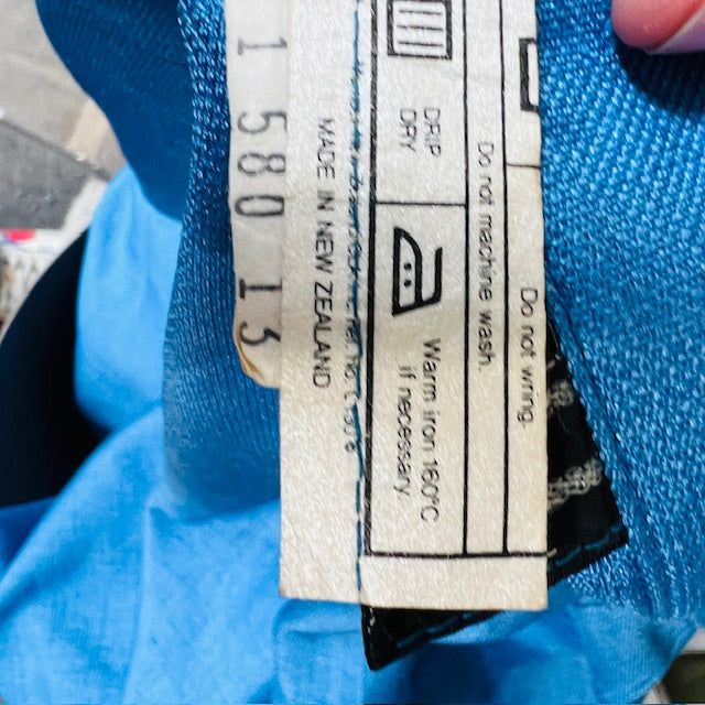 1960s nz vintage / SOUTHWELL / electric blue sundress and jacket / s/m (3893694608675250999)