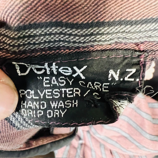 1980s nz vintage / DELTEX / dress / made in nz / s (3893694646734115268)