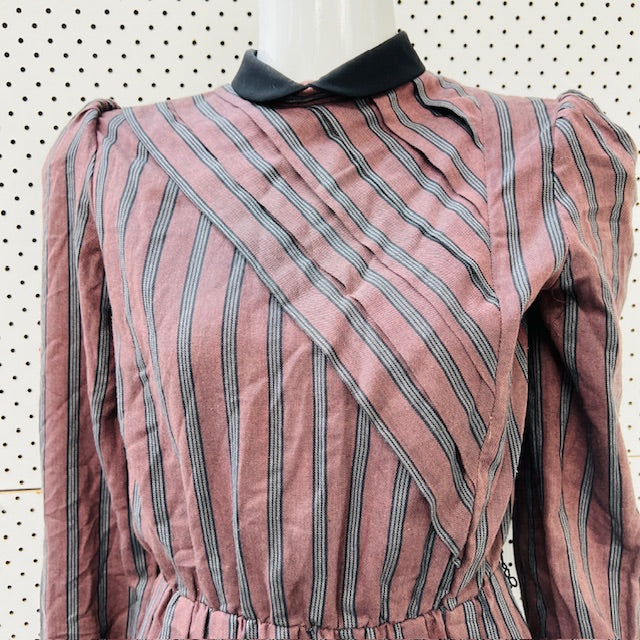 1980s nz vintage / DELTEX / dress / made in nz / s (3893694652985098942)