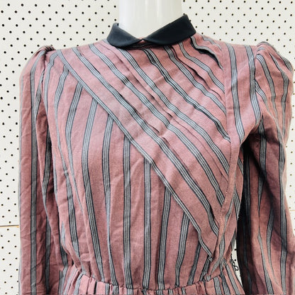 1980s nz vintage / DELTEX / dress / made in nz / s (3893694652985098942)