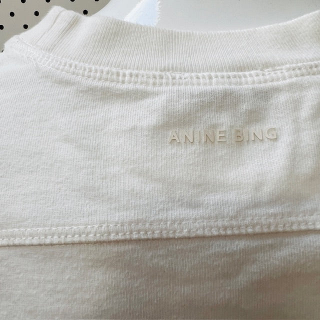 anine bing / logo tee / s (3893694703745037928)