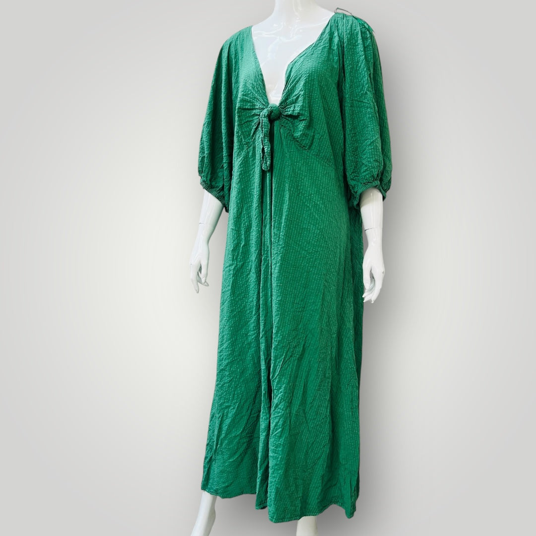 ISOBELLE / green maxi dress / 24 (3893695253822755746)
