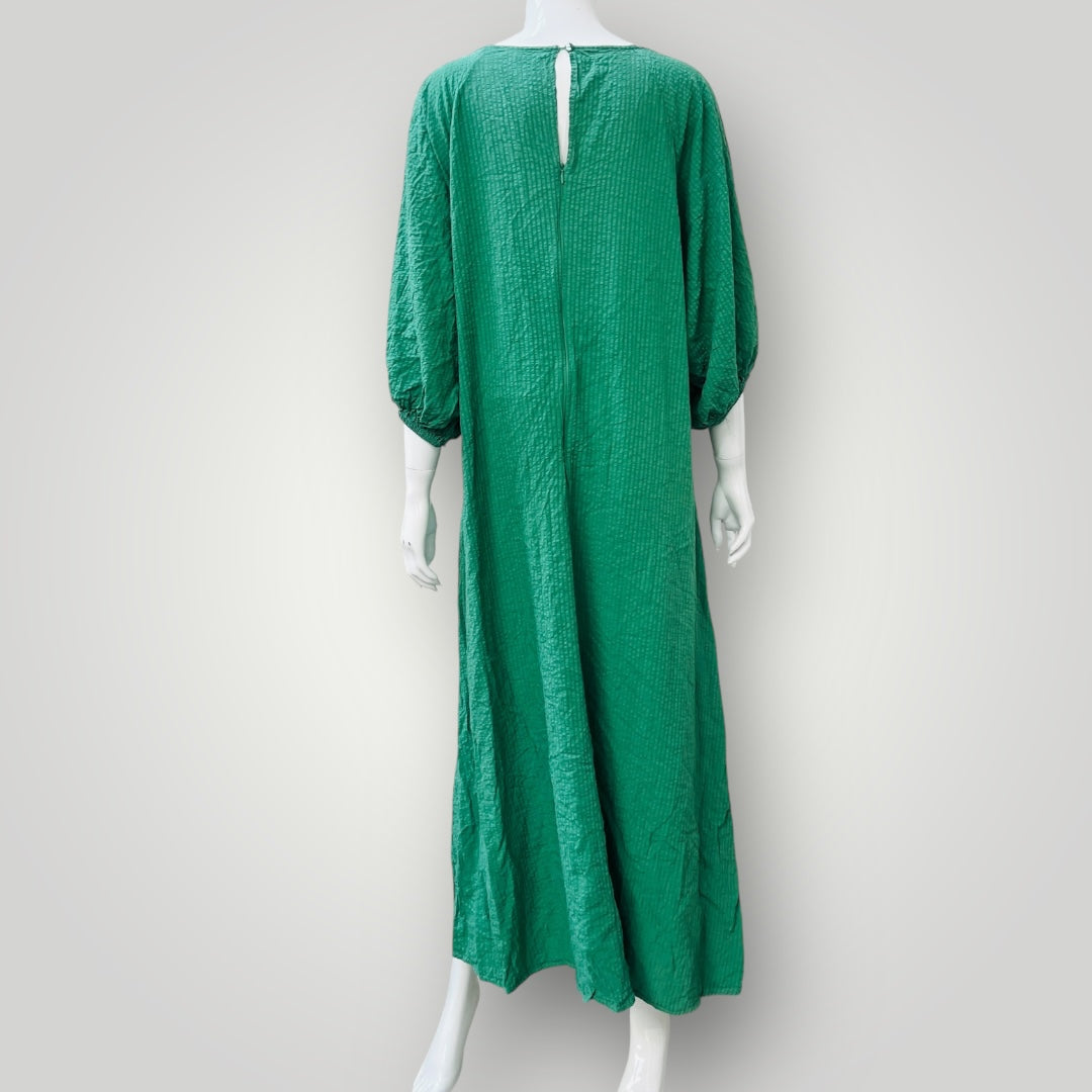 ISOBELLE / green maxi dress / 24 (3893695255502049014)