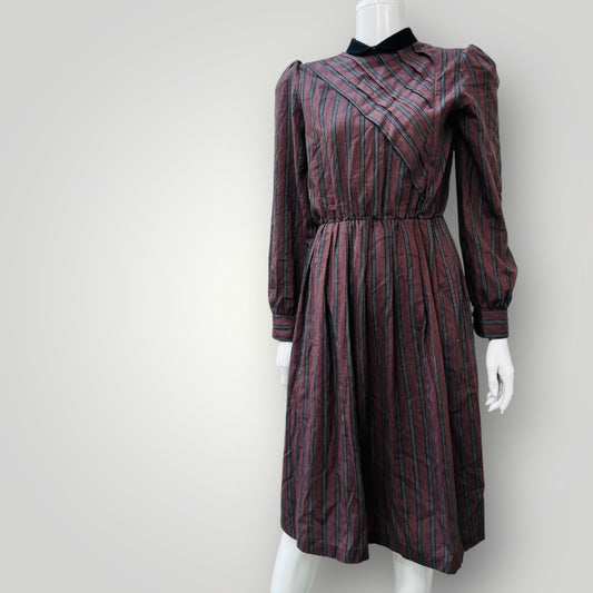 1980s nz vintage / DELTEX / dress / made in nz / s (3893695261752454917)