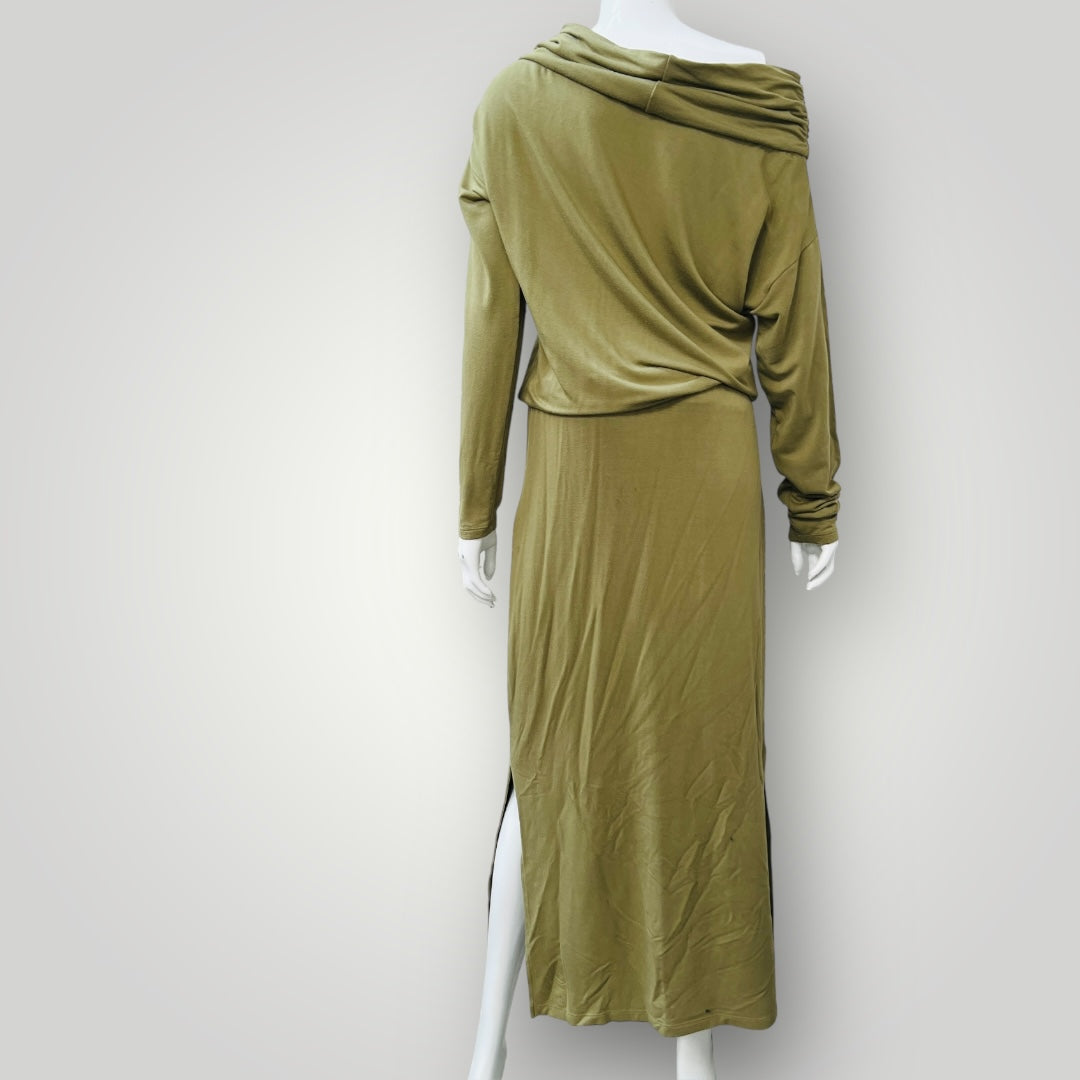 DKNY PURE / green dress / s (3893695267053661454)