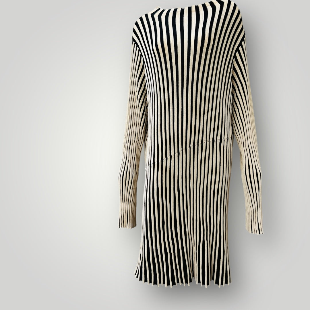 TOPSHOP / knitted stripe dress / 3xl (3893695276869669741)