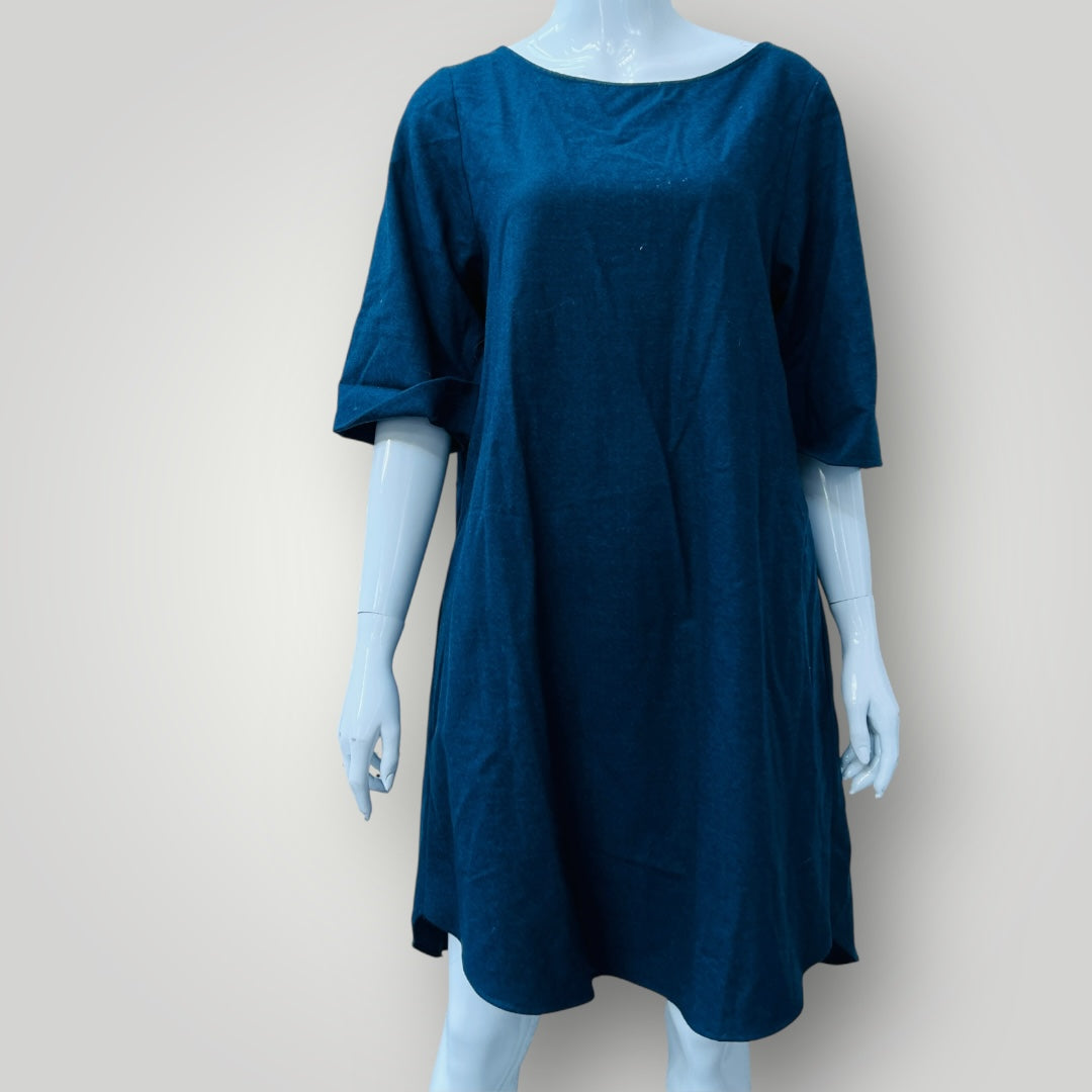 COS / cos kimono sleeve wool dress / s (3893695283194231574)