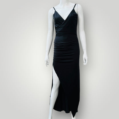 StREET HEART / black tie or cocktail gown in lycra / s (3893695294784437919)