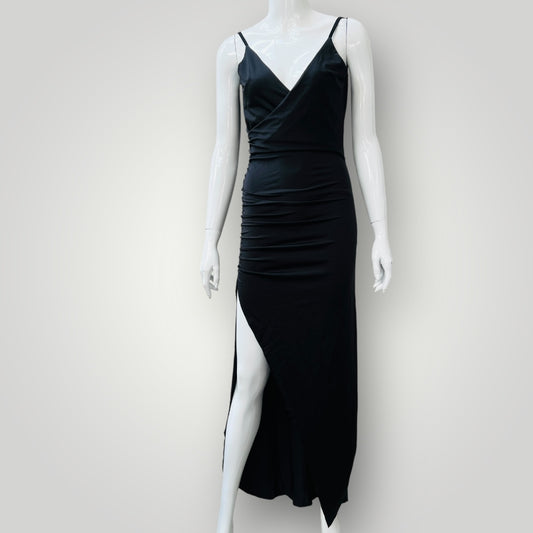 StREET HEART / black tie or cocktail gown in lycra / s (3893695294784437919)