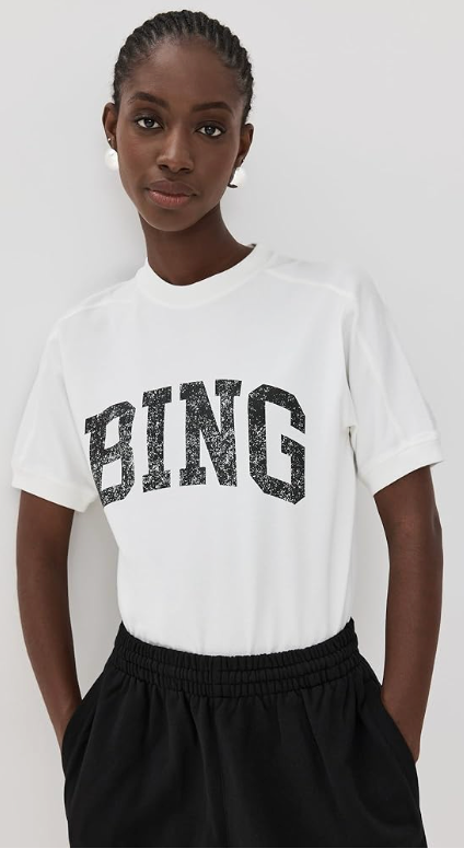 anine bing / logo tee / s (3893762229065670099)