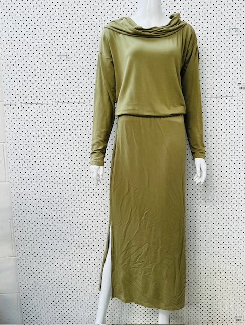 DKNY PURE / green dress / s (3893767377296228690)