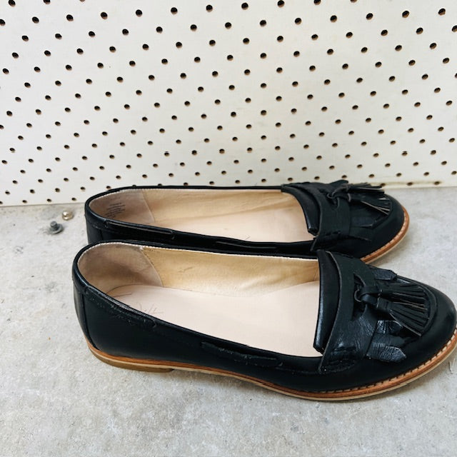 WITTNER / dark blue leather loafers / 39 (3894108189828900210)