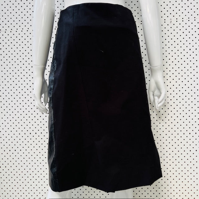 VERGE / leather front skirt / 14 (3894108307885975896)