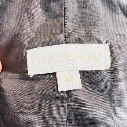 GRACE HILL / ruched a line skirt / 14 (3894108335453156769)