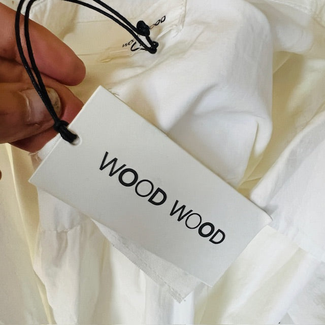WOOD WOOD / janica dress in white / 40 / new with tags (3894342022397670025)