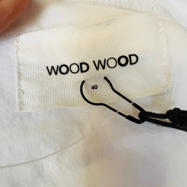 WOOD WOOD / janica dress in white / 40 / new with tags (3894342023721707746)