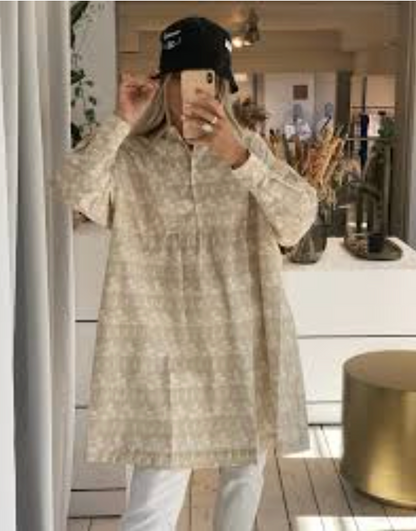 WOOD WOOD / janica dress in white / 40 / new with tags (3894352933959199028)