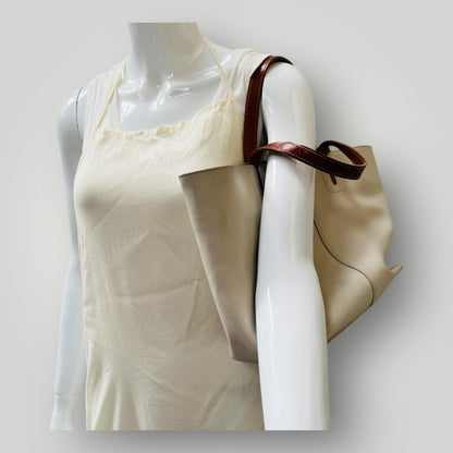 MI PIACI / leather / tote bag (3894432172125446474)