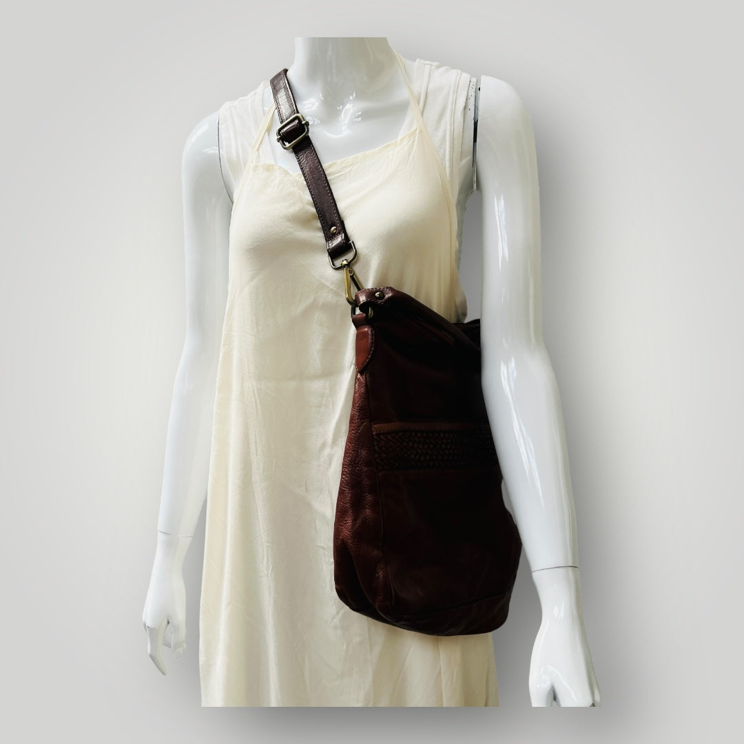 COLORADO / slouchy leather bag (3894432173886106557)
