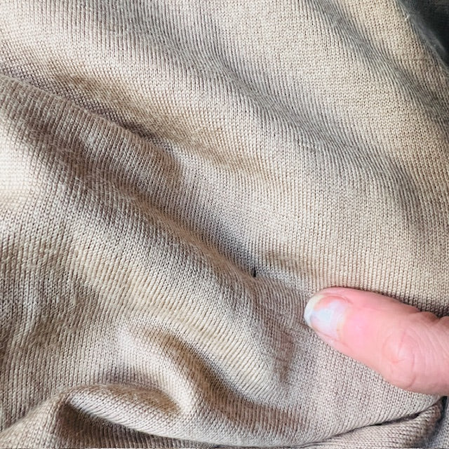 SILLS / brown merino cardigan / m (3894552685027084975)