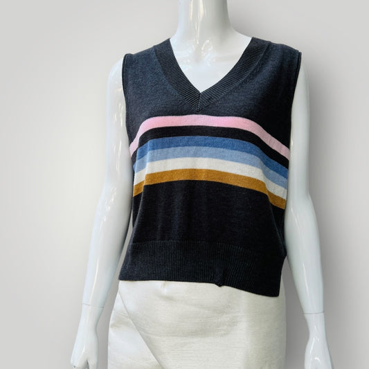 LD+CO melbourne / striped vest / s (3894553047875503582)