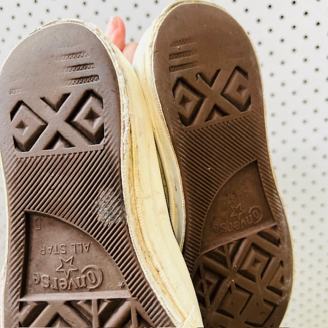 COMME DES GARCONS PLAY x CONVERSE / high tops / 37.5 (3894777361921308770)