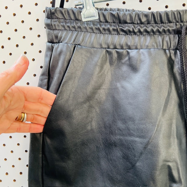 MOOCHI / 'admiral' vegan leather pants / 10 (3894814964786862145)