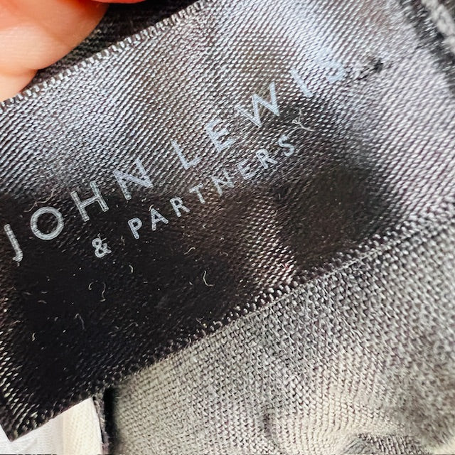 JOHN LEWIS / wide legged linen pants in grey / 14 (3894815007506940869)