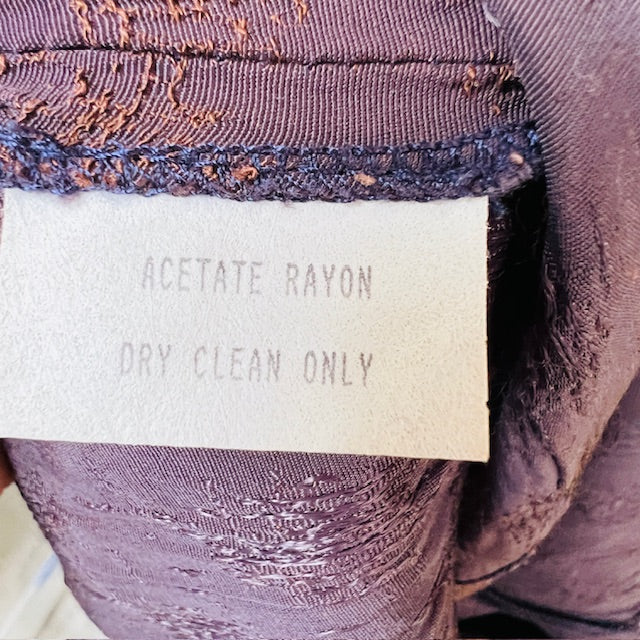 1990s nz vintage / CHLOROFILE / burgundy top / 14 (3894815054922112926)