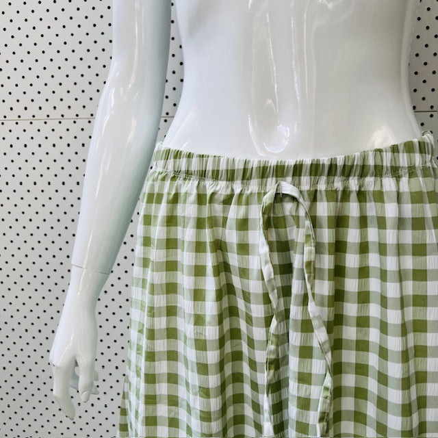 MISS SELFRIDGE / sae gingham maxi skirt / 12-14 (3894815108500636192)