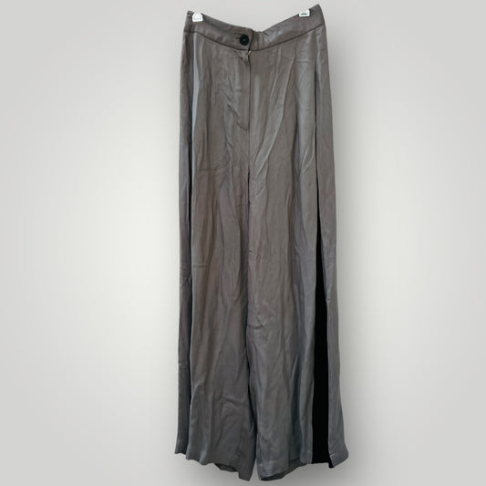 TAYLOR / wide legged pants with side stripe / 8 / made in nz (3894815357492055802)