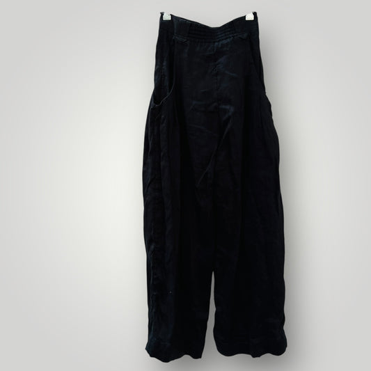 AJE / high waisted linen pants in black / s (3894815363964945371)